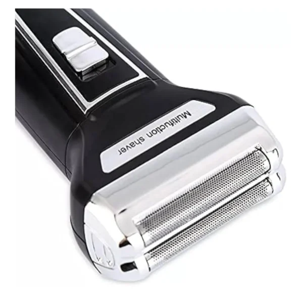 ماكينة حلاقة كهربائية احترافية متعددة الوظائف (3 في 1) بشاشة LED وشحن USB   Keme