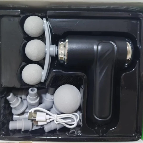 مدلك العضلات اللاسلكي MAXTOP (MP 990) | ثلاثي الرأس و 6  سرعات ذكية